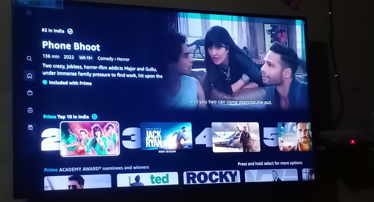 PhoneBhoot is Available on Amazon Prime Now ✨ Trending at No. 2 in Top 10 in India !! Go Watch Out for Crazy Ride 🔥

#KatrinaKaif #PhoneBhoot