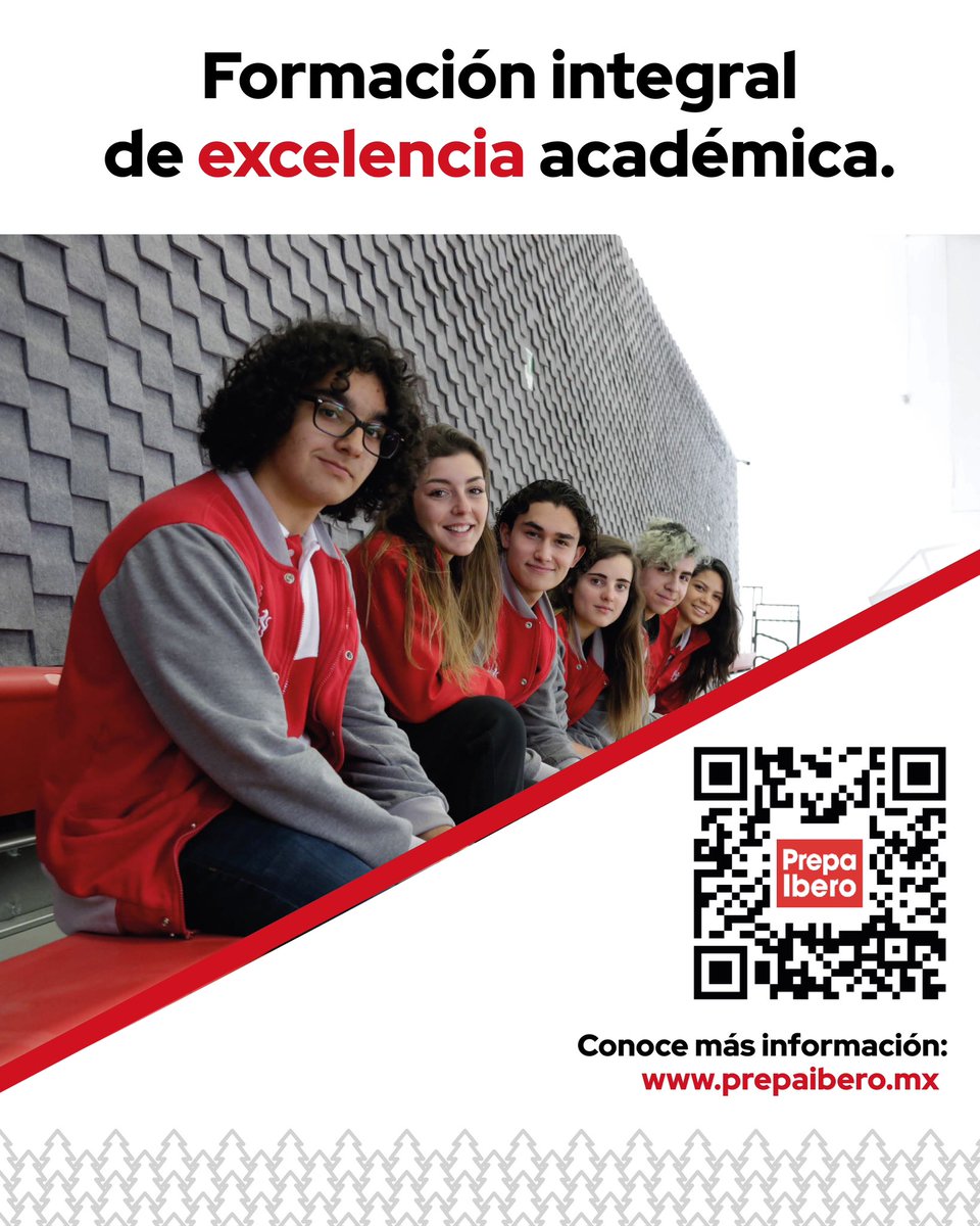 ¿Quieres formar parte de Prepa Ibero? 

¡Te invitamos a la visita guiada del 28 de enero!
Ven y vive la experiencia de un día en Prepa Ibero. Podrás conocer las instalaciones, nuestro modelo educativo, aclarar tus dudas y más.  

Regístrate a través de: bit.ly/visitaguiadaPr…