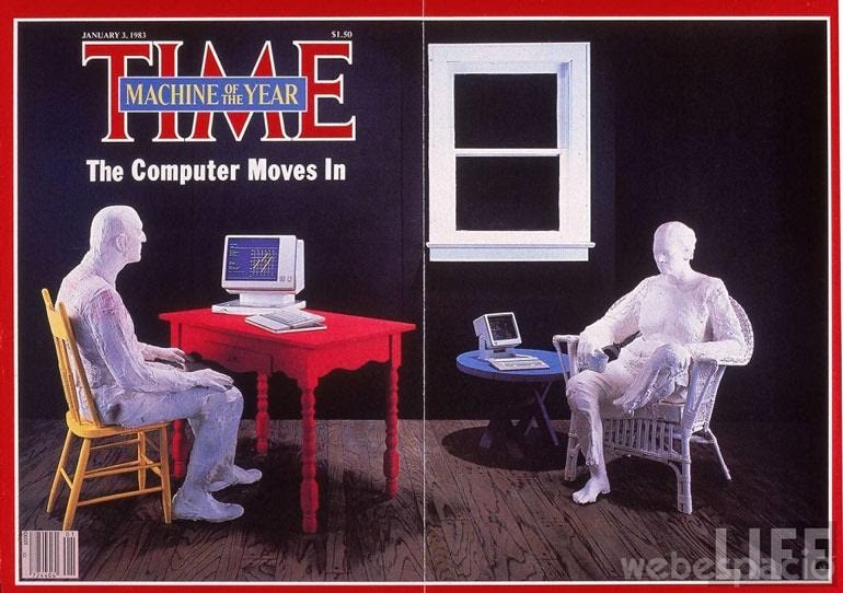 ¿Sabías que…? 👀
En 1982, la revista Time nombró a la computadora como «Hombre del Año» 😮