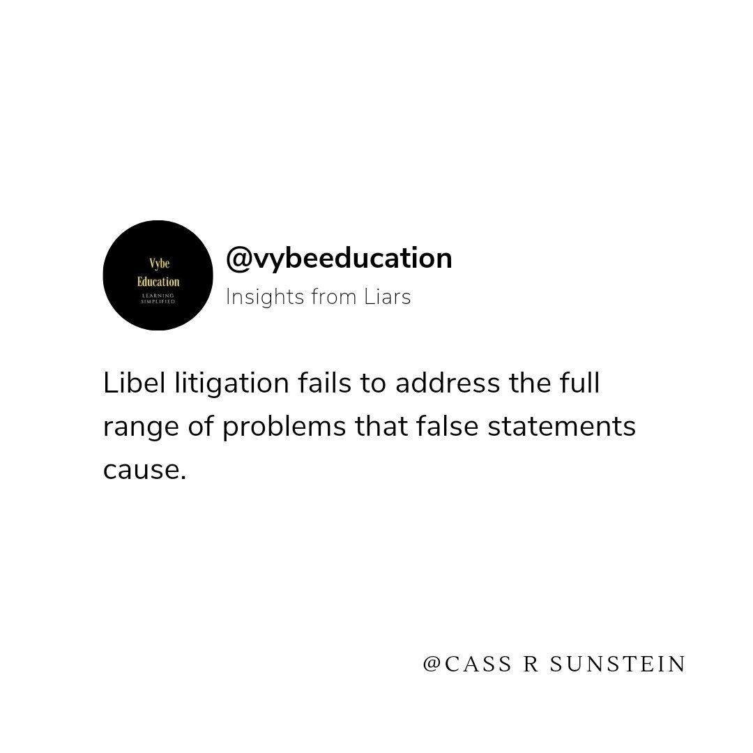 vybeeducation's tweet photo. #Insights from #book #Liars @CassSunstein (2/2) https://t.co/qQI5OYTekx