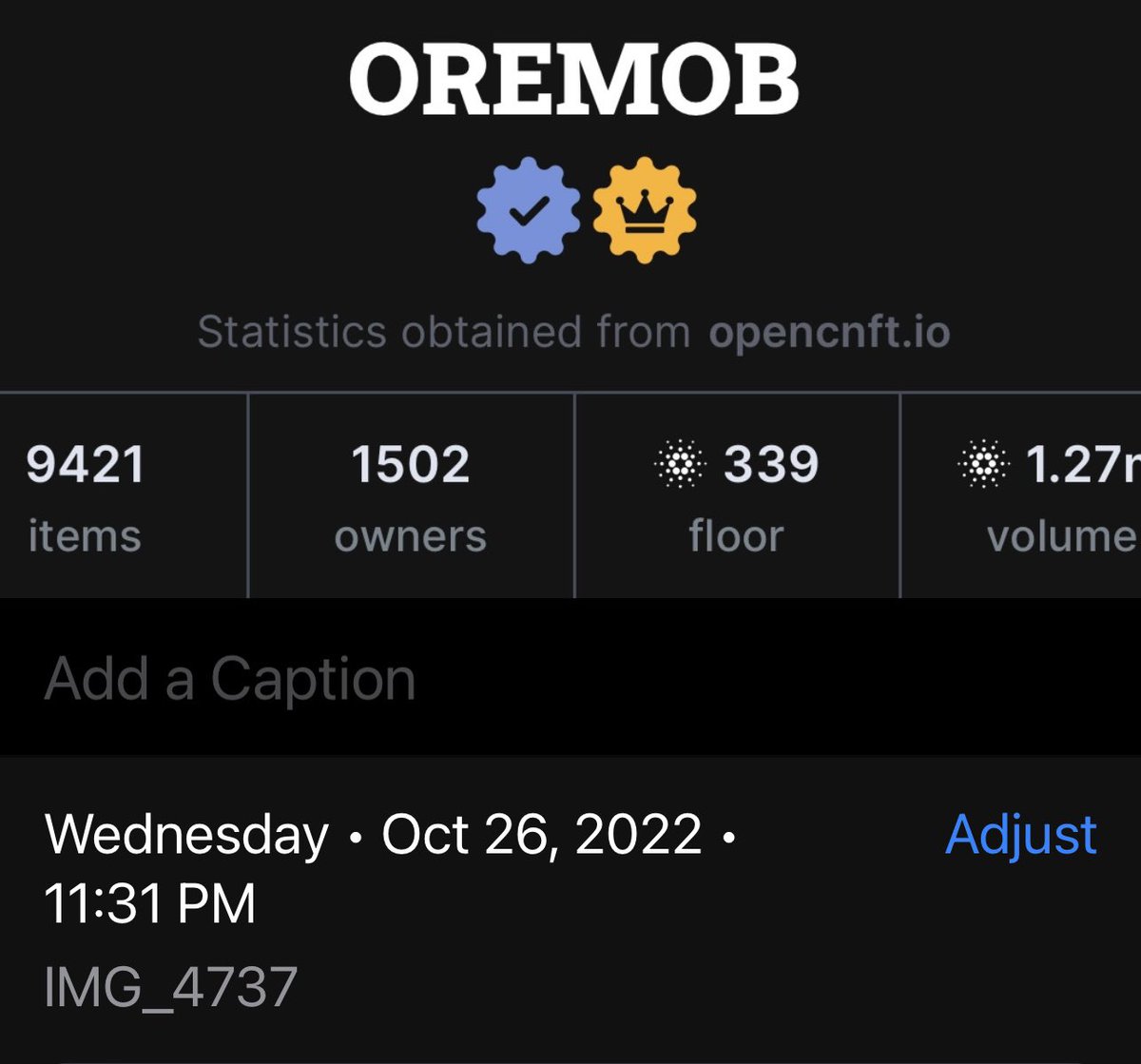 meta_clay's tweet photo. Holy holder increase!! The first pic is two days after mint. The second pic is today!! That’s an increase of 779 new holders! In just 9 weeks! #OREx3 #OREMOB #nft #eth #sol #ada https://t.co/Dl2KdLmQIH