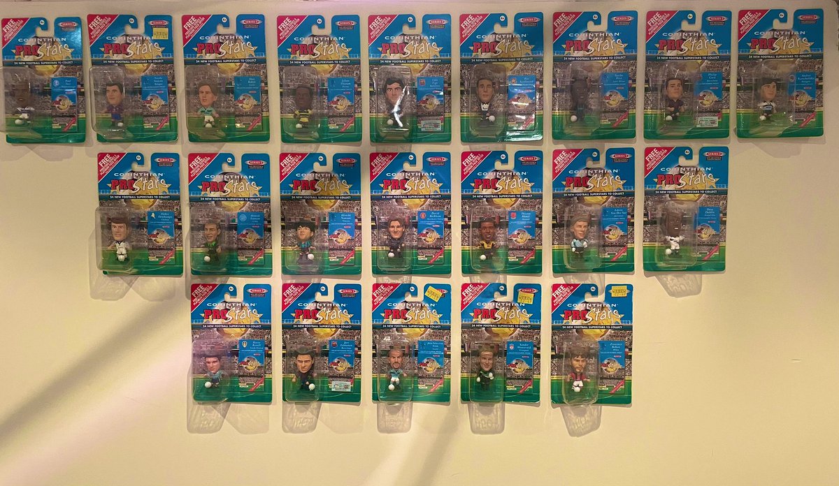 Footy_Figures00's tweet image. Only 3 more to go on the Series 5 collection. 
If anyone has Buffon, Ginola or Dyer available let me know #CorinthianCommunity #Prostars #Series5