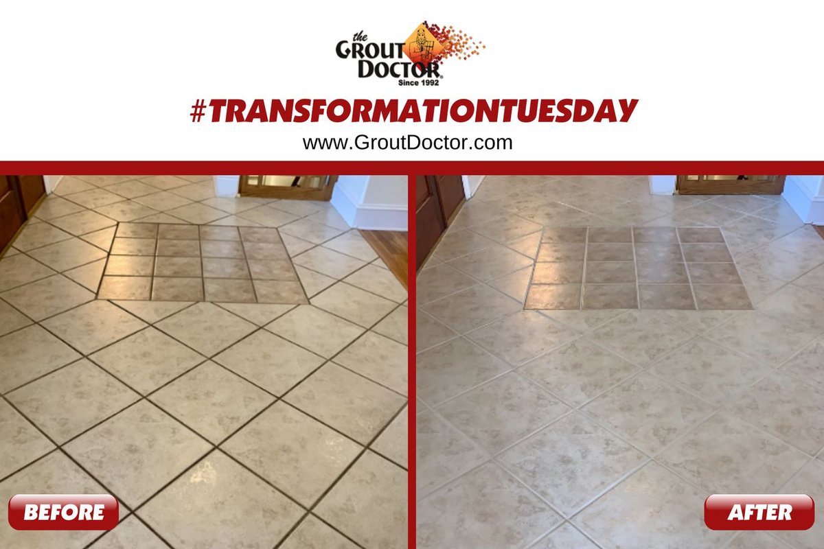 We are hearing a lot of talk about 'Fresh Starts' for the New Year...Doesn't your #tilefloor deserve a fresh start too?
#transformationtuesday #tiletransformation #wecuresickgrout