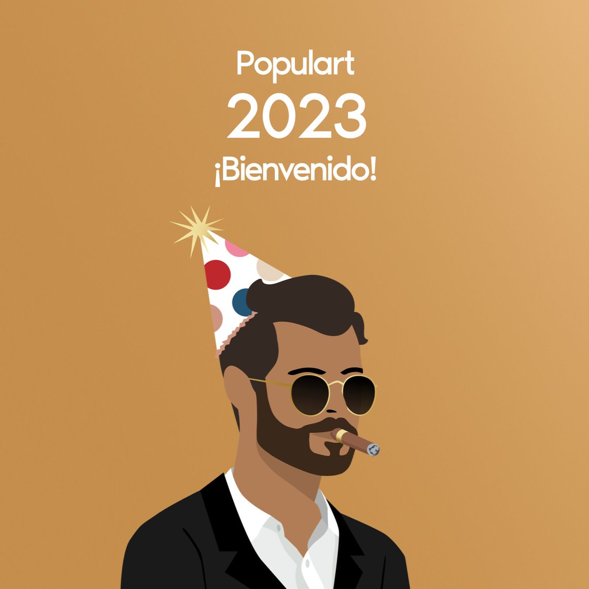 ¡Bienvenido 2023!
Un nuevo año con oportunidades para crecer, expandirnos y poner en alto el talento de la comunidad Hispana 🙌🚀

#web3 #NFTs #NFTCommunity #2023