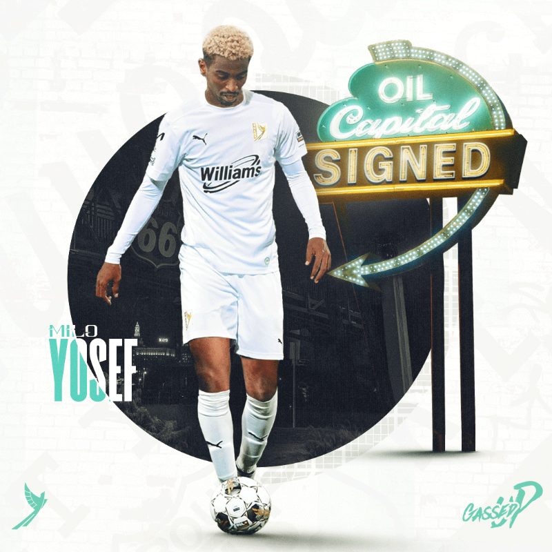 FCTulsa's tweet photo. 𝙏𝙤𝙬𝙚𝙧𝙞𝙣𝙜 𝙬𝙞𝙩𝙝 𝙋𝙊𝙒𝙀𝙍 👊

We've signed 6'3" NCAA College Cup champion and 2x All-American forward @nipsey04 to a contract for the 2023 season!

#ForTulsa | #GassedUp⛽️
