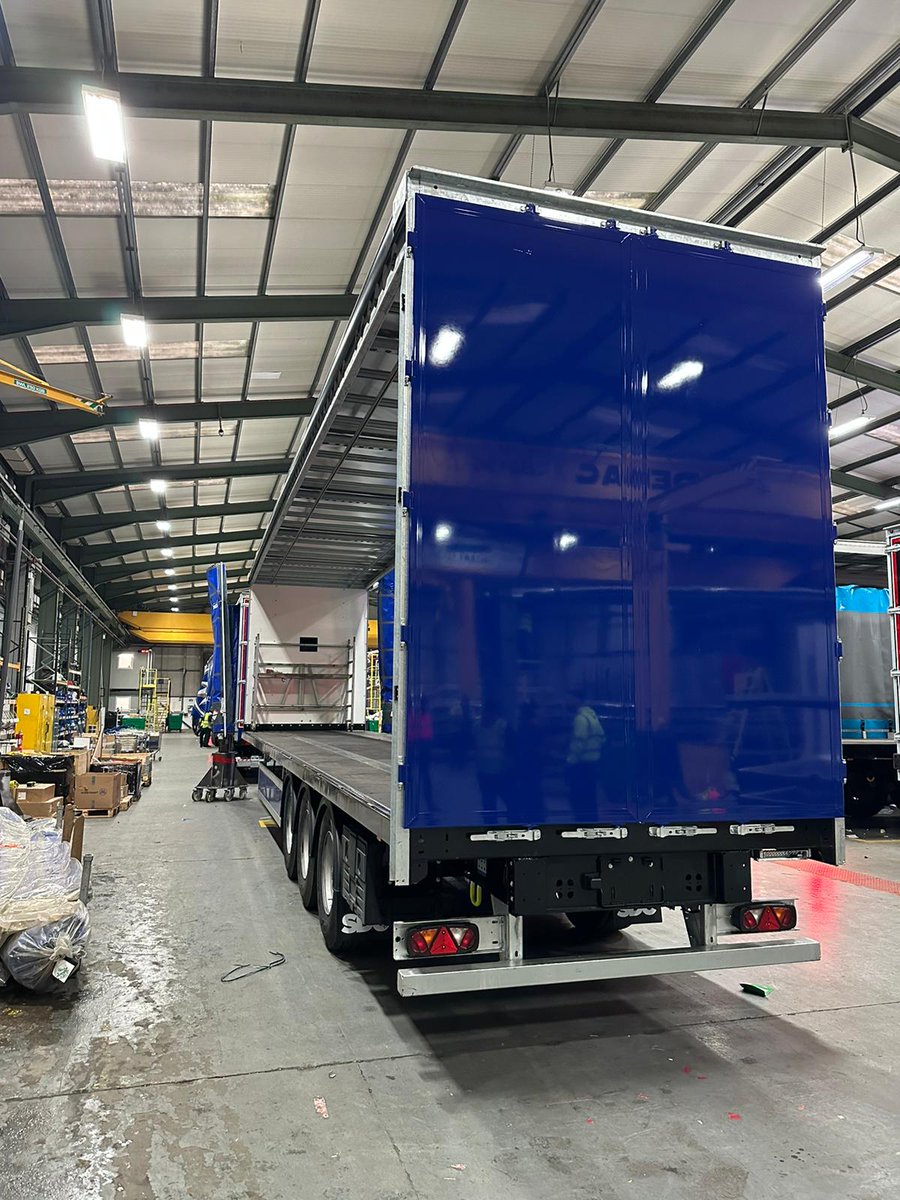 KerseyFreight's tweet image. Back in the game - Only a few days into 2023 &amp;amp; #KFL have joined up with @SDCtrailers once again to commence the first 10 of 60 trailers being built.  Here is their progress.... 

#newyear #newtrailers
