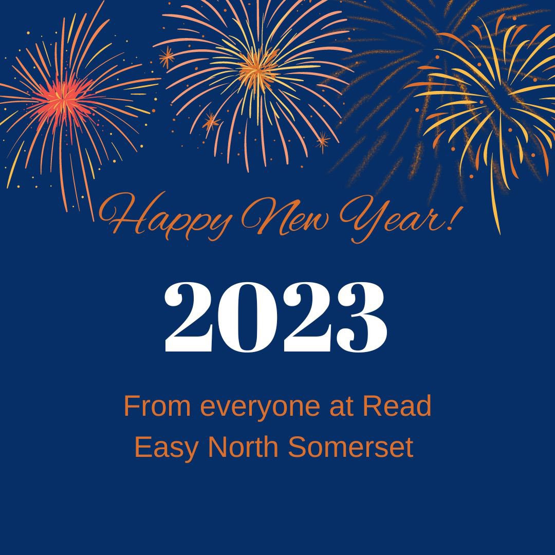 ReadEasyWsM's tweet photo. We hope you had a wonderful Christmas! Happy New Year from all of us! :) We still have a vacancy for a Referrals Networker - could 2023 be the year you join us here at Read Easy North Somerset? To find out more contact Sue at nosorecruiter@readeasy.org.uk
#readeasyuk #Portishead https://t.co/fcqTOrIKxB