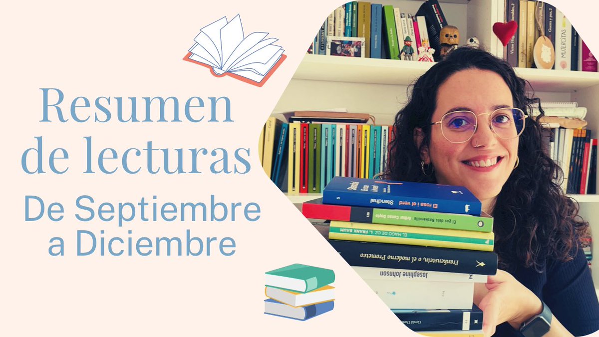 MartaEsteve1's tweet photo. https://t.co/9hZVr4CqYP

¡Nuevo vídeo en el canal! Os cuento el motivo de mi ausencia y también os hablo de lo leído en los últimos meses del año 😃 ¡Espero que os guste! https://t.co/wgvwEhOjCB