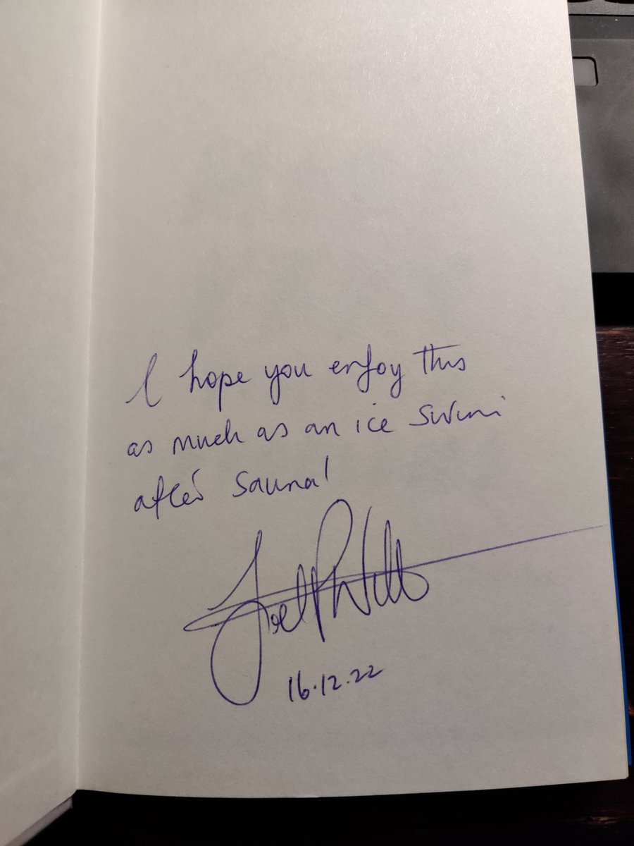 Pablo_the_Finn's tweet image. Yeehaa, just got a belated, but absolutely awesome Christmas Present #VeryFinnishProblems 🇫🇮🥳It's not only hilarious, but full of wisdom as well (see the dish drying cupboard) and it's signed 🤩 @VFinnishProbs #Suomi #Finland !B