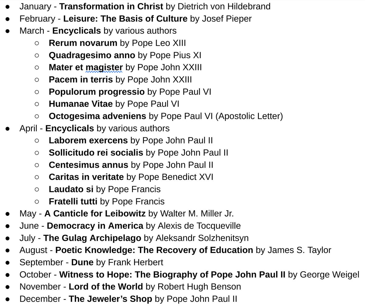 SerafiniBooks's tweet photo. Here's my reading list for 2023! What do you plan on reading? https://t.co/Q6dyOmzVAh