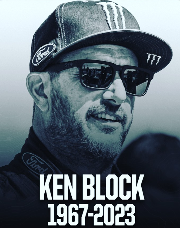 The_TXPorsche's tweet photo. Sad news.  Such an inspiration.  Always smiling and doing what he loved.  He will be missed!  #Hoonigan #hooniganforever #KenBlock43 https://t.co/NYYH94JZxN