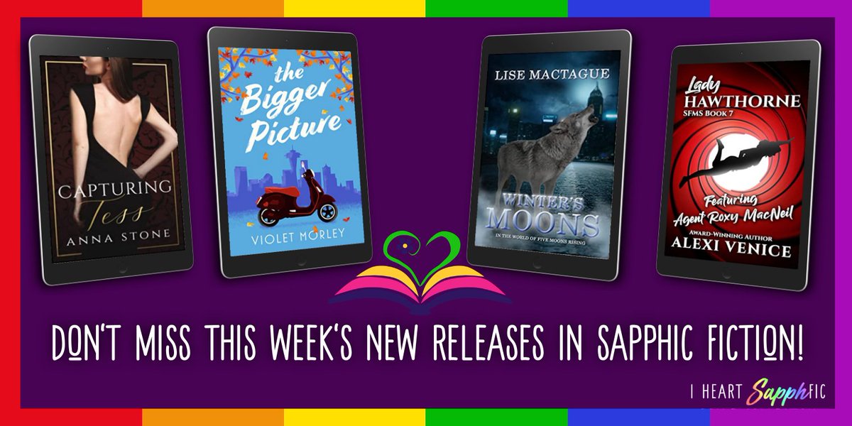 Check out the latest #Sapphic #NewReleases by

@VeniceAlexi <a href="/emilyhayeswords/">Emily Hayes</a> @LiseMactague <a href="/Tary_n/">TJ O'Shea</a> @morleyauthor

Deets here: bit.ly/3WYiXUG

#IHeartSapphFic #SapphicFiction #Lesfic #QueerReads