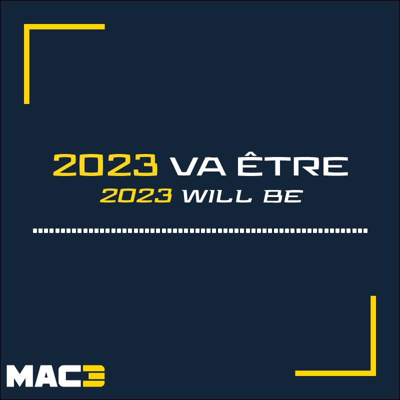 MAC3_Pneumatic's tweet photo. 🤔 2023 will be..... 

For us 2023 is going to be about development and innovation 💡

And you 2023? 😀

We'll let you complete the sentence in comments 👇 https://t.co/pP8f83m2os