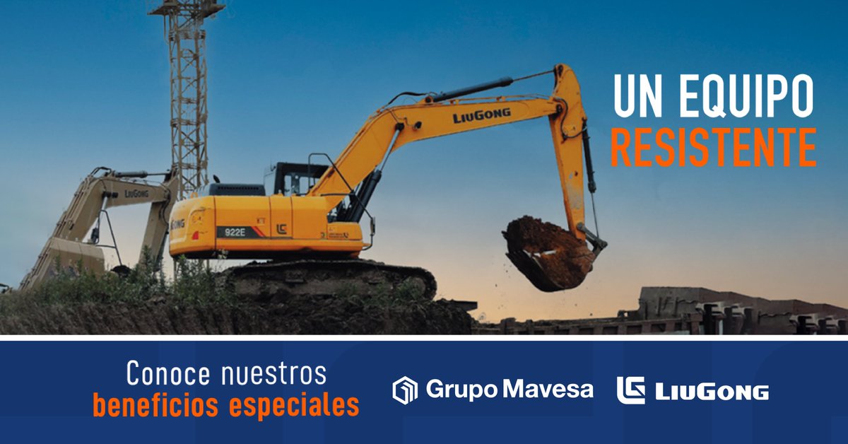 Nuestra excavadora 922E es más versátil, más fácil de operar y con mantenimientos mínimos. Visítanos y cotízala.
#LiuGong