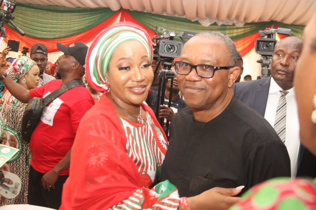 PeterObi's tweet image. My dear wife and I attended the town hall meeting themed, 'Women for a new Nigeria' in FCT, Abuja. I will carry women along, bring them to the leadership table where decisions are being made, and also allow them to utilize their potentials for the betterment of Nigeria.- PO