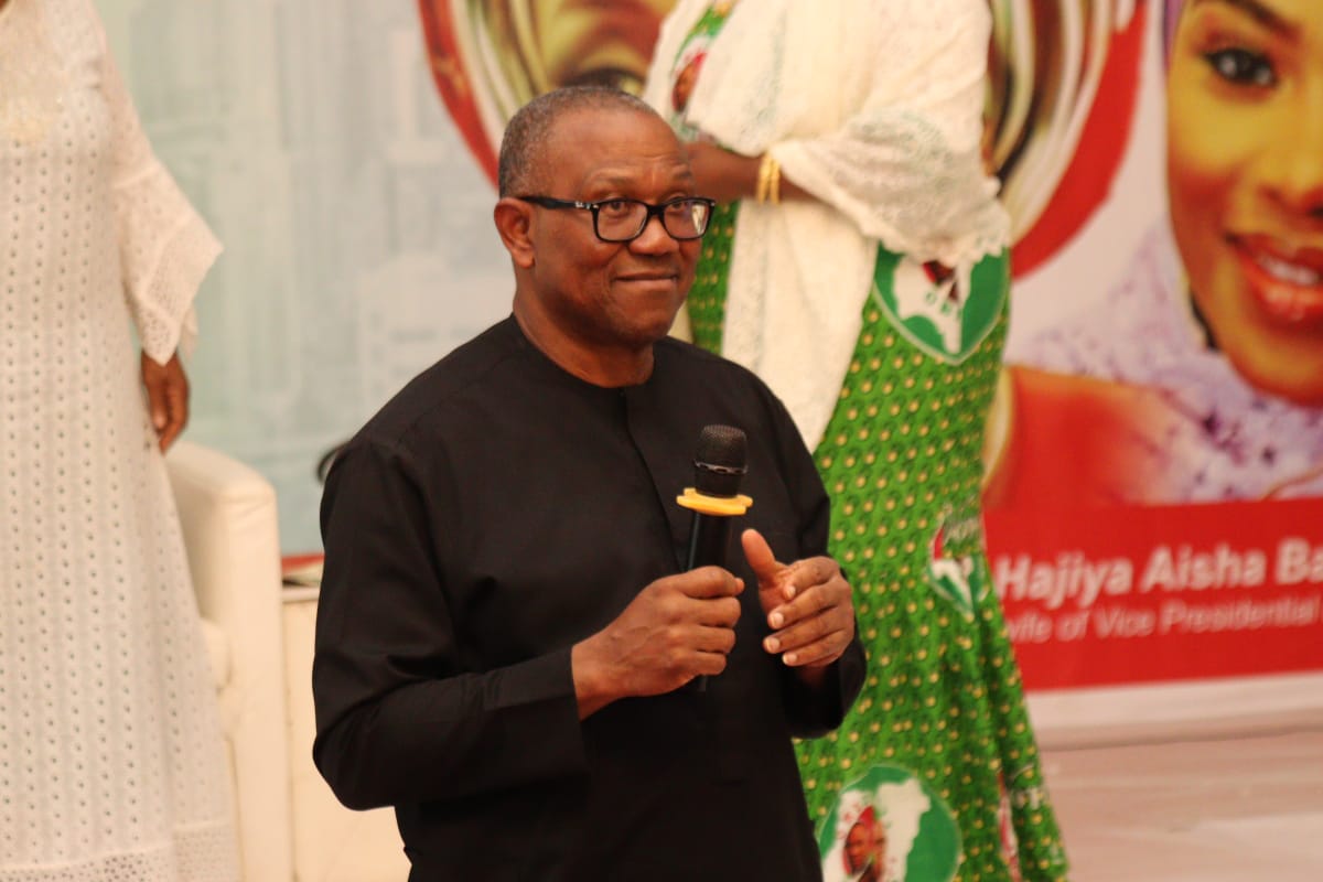 PeterObi's tweet image. My dear wife and I attended the town hall meeting themed, 'Women for a new Nigeria' in FCT, Abuja. I will carry women along, bring them to the leadership table where decisions are being made, and also allow them to utilize their potentials for the betterment of Nigeria.- PO