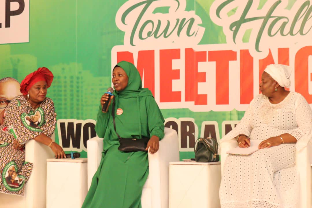 PeterObi's tweet image. My dear wife and I attended the town hall meeting themed, 'Women for a new Nigeria' in FCT, Abuja. I will carry women along, bring them to the leadership table where decisions are being made, and also allow them to utilize their potentials for the betterment of Nigeria.- PO