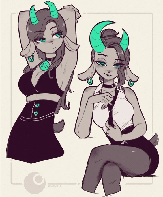 moongoat doodles~  