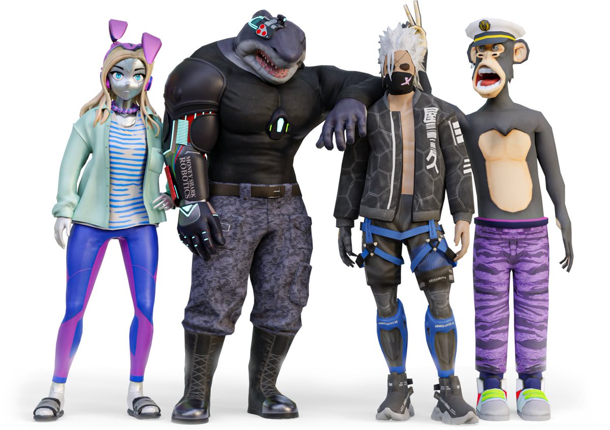 StyleProtocol's tweet image. GM☕️ $STYLE Gang

Get ready to take your 3D assets and NFTs on an epic journey through the multiverse by having them in 3D here:

bridge.protocol.style 🌉

We bring them to life, with partners like @UltiverseDAO @YakuCorp @decentraland or @TheSandboxGame 🎮

Check it out!💫