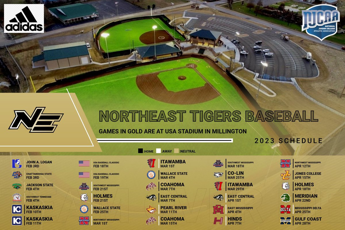 NEMCCBASEBALL's tweet image. First Pitch is one month away!
