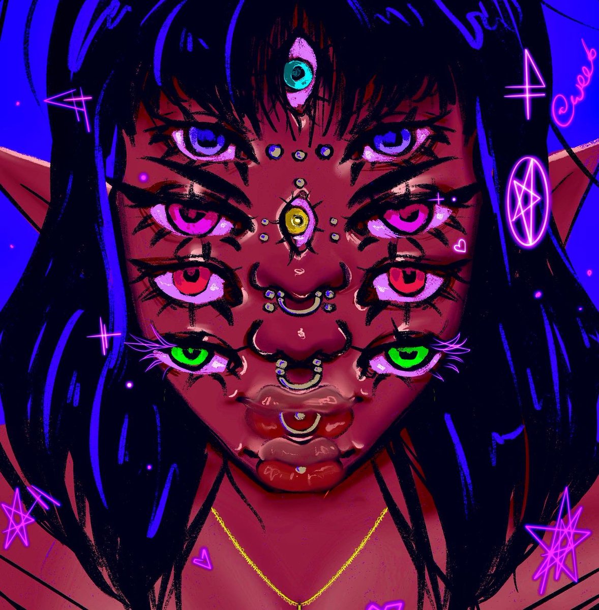 st0rmyweeb's tweet photo. Hi, I’m Stormy, I’m an artist; here’s some of my recent work! I’m working freelance at the moment so please send a DM for any opportunities or inquiries! Commissions for digital art are open, with prints of my work coming soon. #art #commissionsopen https://t.co/4PN3HfSxAY