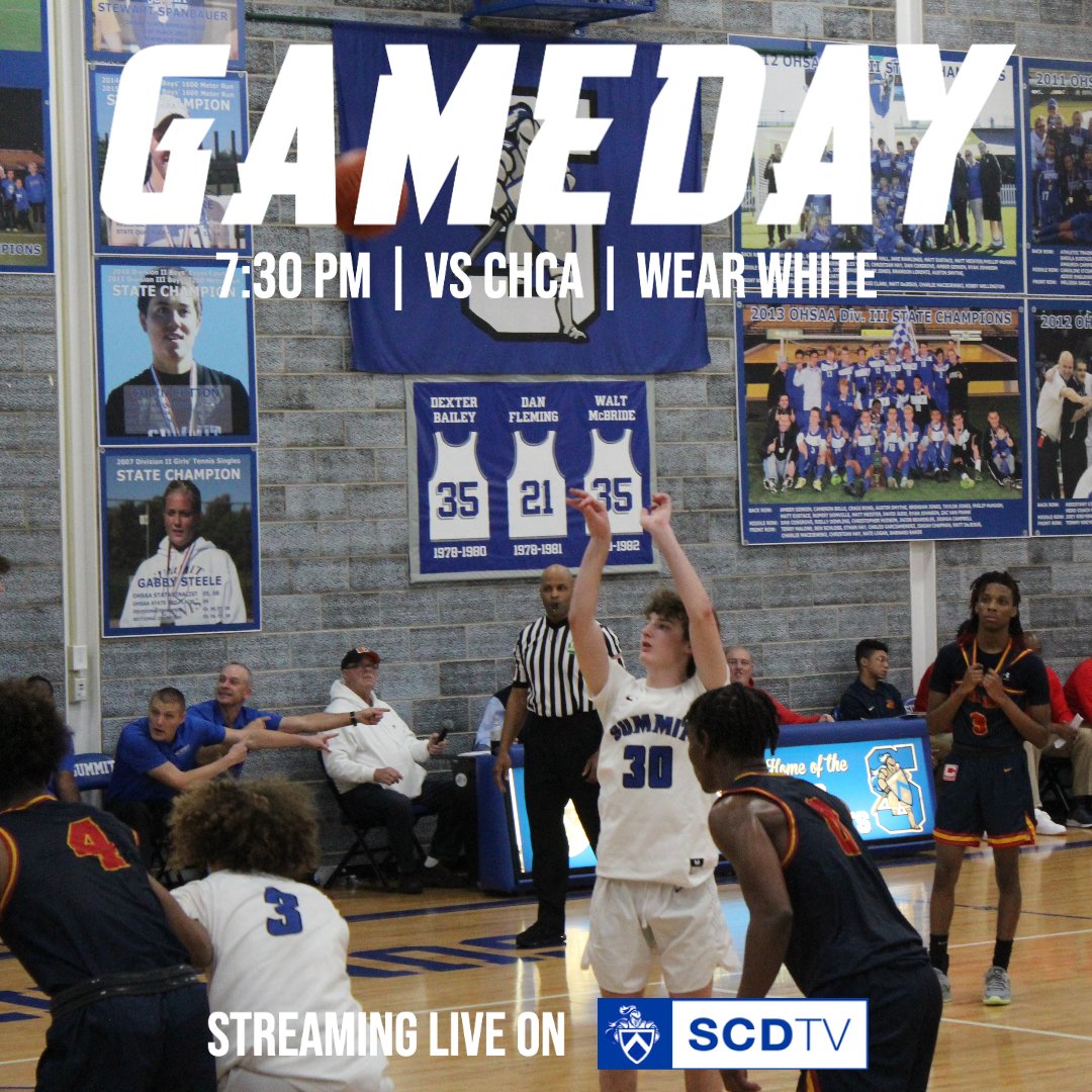 SCD TV (@scd_tv) on Twitter photo <a href="/SCD_Basketball/">Summit Country Day Basketball</a> hosts a big <a href="/MiamiValleyConf/">Miami Valley Conference</a> matchup versus CHCA tipping off at 7:30pm. <a href="/SCDAthletics/">Summit Athletics</a>
🎙️Nick Bergeron & Grant Desch
📺 boxcast.tv/view/summit-va… <a href="/SCD_Basketball/">Summit Country Day Basketball</a> hosts a big <a href="/MiamiValleyConf/">Miami Valley Conference</a> matchup versus CHCA tipping off at 7:30pm. <a href="/SCDAthletics/">Summit Athletics</a>
🎙️Nick Bergeron & Grant Desch
📺 boxcast.tv/view/summit-va…