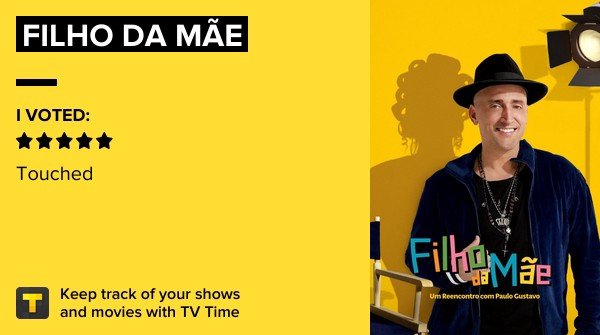 adrianomarinhor's tweet photo. Eu assisti o documentário #filhodamae e terminei desidratado https://t.co/MKO5Alpwvr