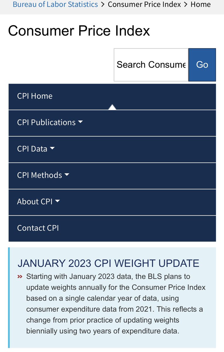 OtcStockSlayer's tweet photo. Lol, folks over at @BLS_gov  changing the way they report inflation data… Brandon gonna be looking good for the next year or so. 🙄 https://t.co/sYd1f3ng0a