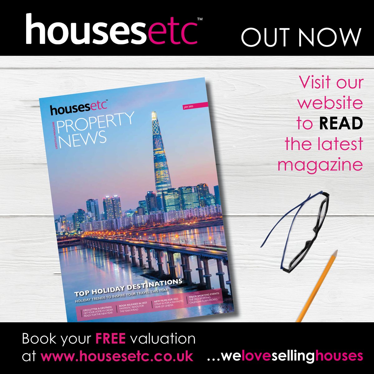 Our January magazine is out now! Click the link below to read your digital copy!
#January #Magazine #EstateAgentsUK

bit.ly/3vBbcIy