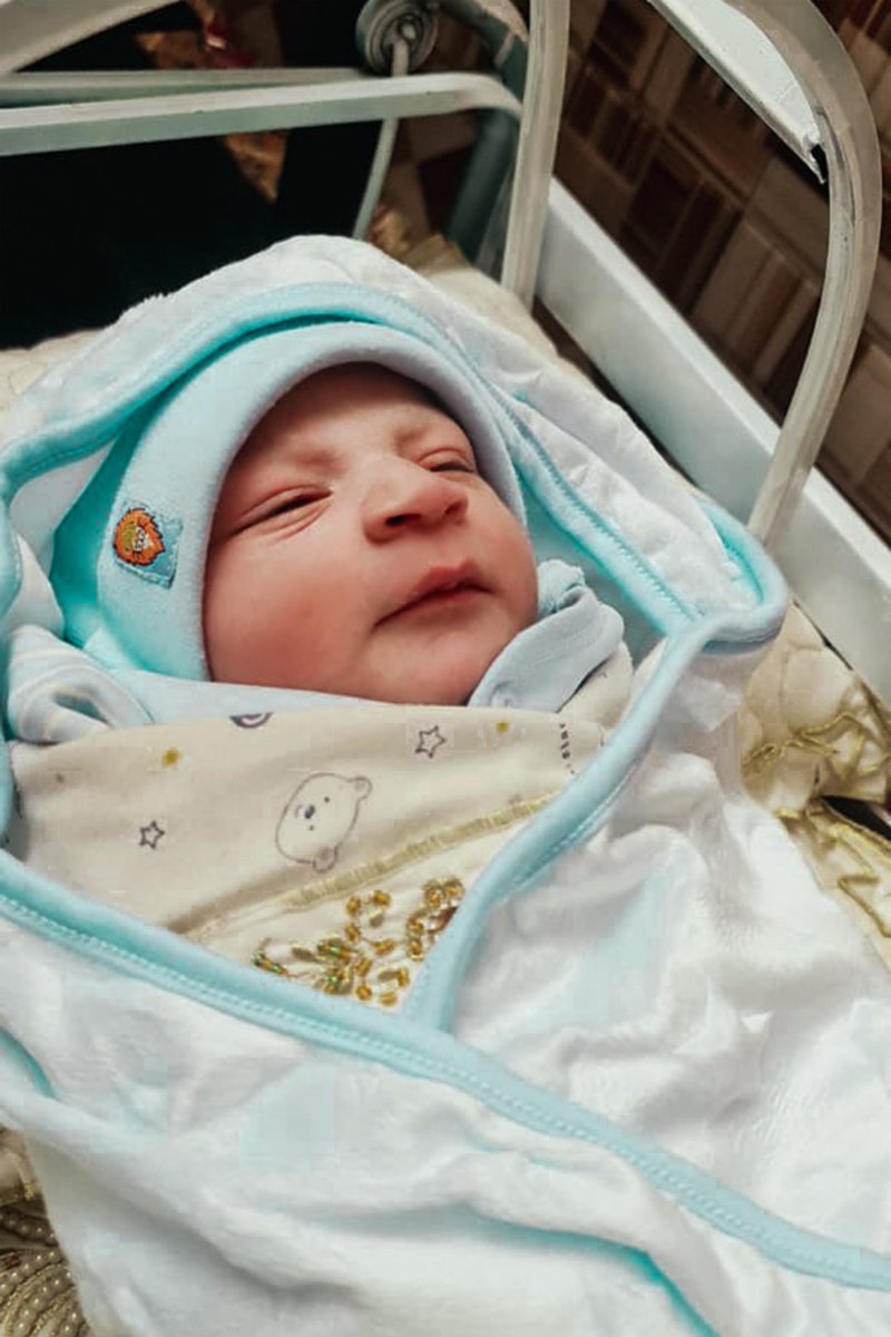 MSF_SouthAsia's tweet photo. 📢Meet our #Babiesof2023! 
Image 1: Exactly one minute after midnight, as people all over the world were celebrating the New Year, this healthy baby boy opened his eyes at the MSF-supported Boost Hospital in Lashkar Gar, Helmand. He is the first child our teams delivered in 2023. https://t.co/De1uUiAa6i