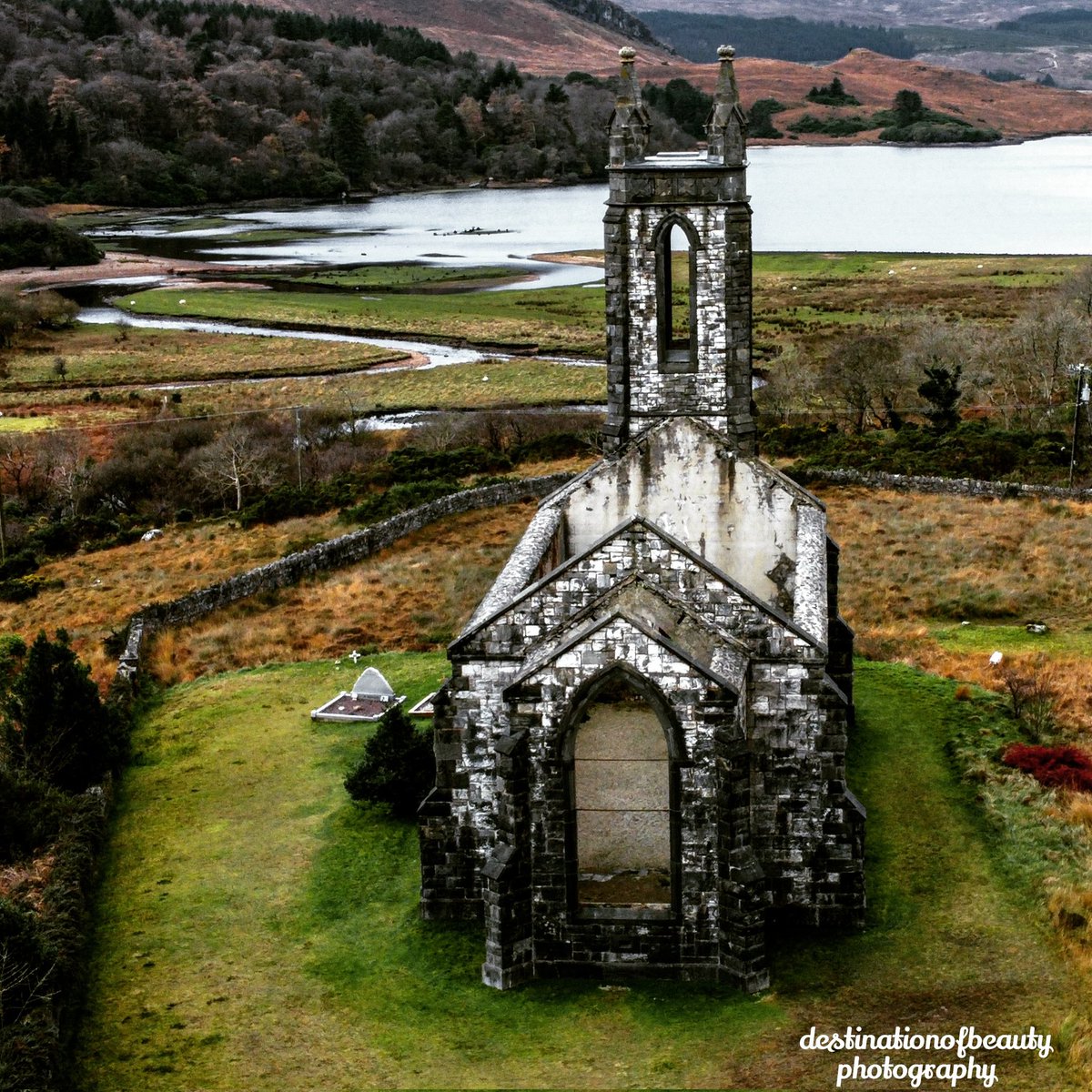 Dunlewey Church #dunlewey #Donegal #Ireland #djimini2 #unlimitedireland