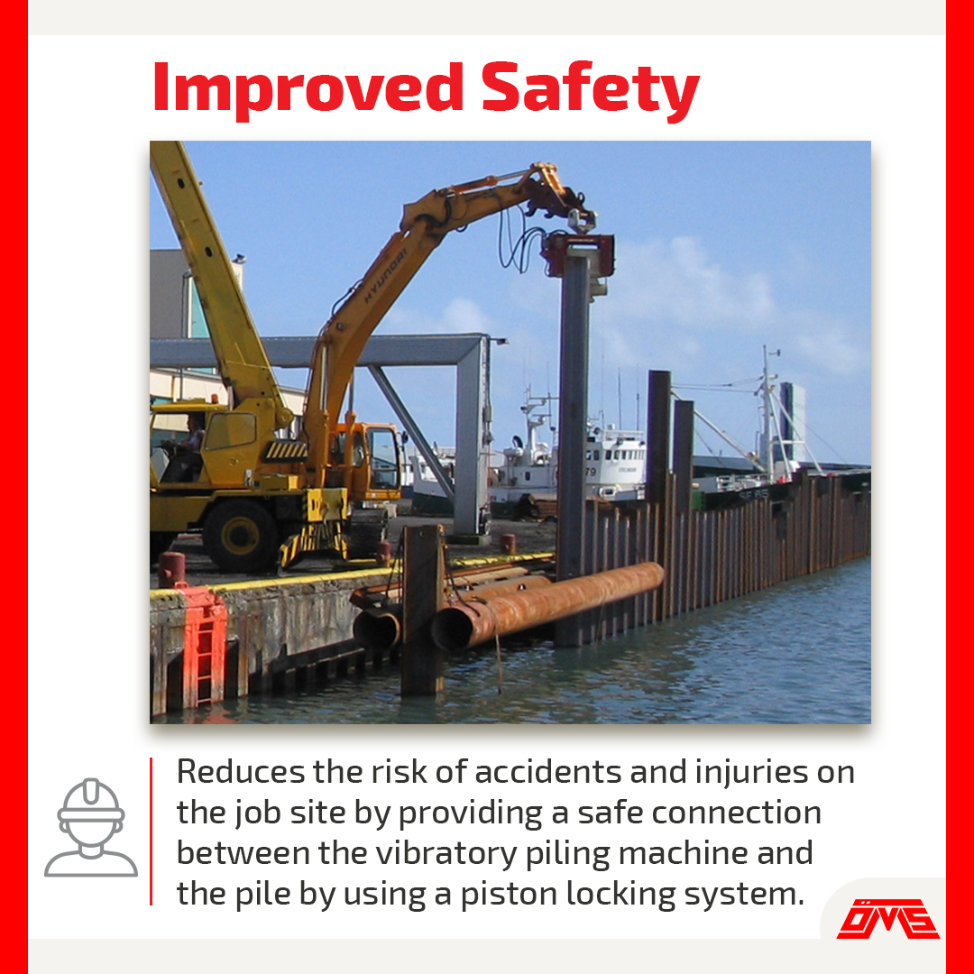 omsvibro's tweet image. Advantages Of Vibro Hammer: 
👉Increased Efficiency
👉Reduced Noise and Vibration
👉Improved Safety
👉Greater Versatility
👉Time and Cost Saving
#VibroHammer #PileDriving #PilingMachine #VibratoryPiling #PilingEquipment #VibroDriver
omsvibro.com/products/