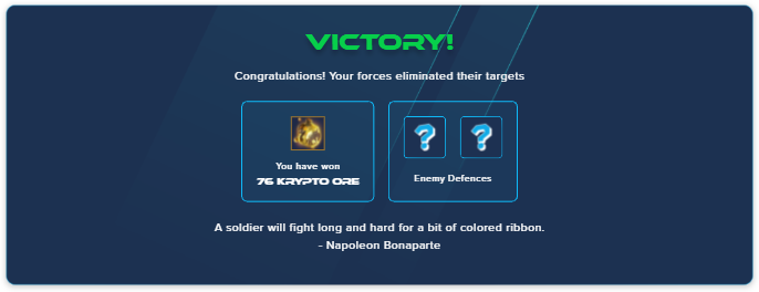 cryptowoody69's tweet photo. I have just won 76 Krypto Ore in battle in @Kryptoria https://t.co/Fd6nL9Ic3c
