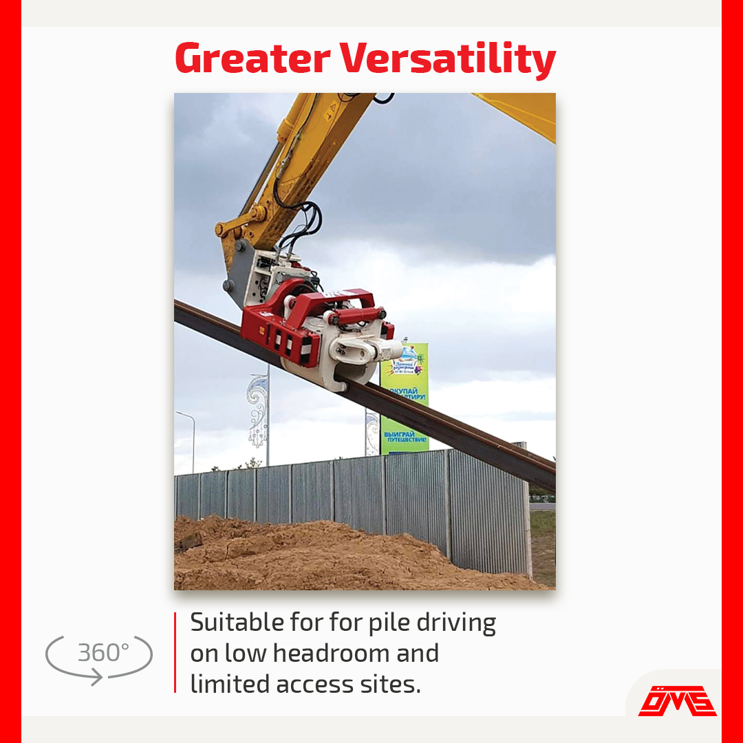 omsvibro's tweet image. Advantages Of Vibro Hammer: 
👉Increased Efficiency
👉Reduced Noise and Vibration
👉Improved Safety
👉Greater Versatility
👉Time and Cost Saving
#VibroHammer #PileDriving #PilingMachine #VibratoryPiling #PilingEquipment #VibroDriver
omsvibro.com/products/