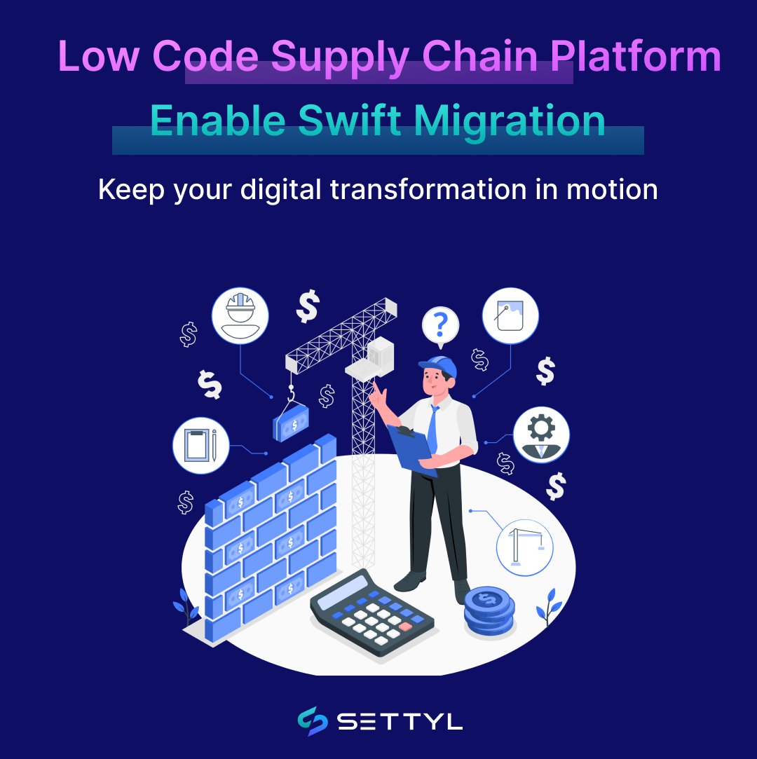 SettylCorp's tweet image. Enable Swift Migration using Low code Supply Chain Platform 

The ultimate way to enable speed to market 

ow.ly/Svso50Mhafq

#lowcode #lowcodeplatform #lowcodesupplychainplatform #multicountrysupplychainsuite #settyl