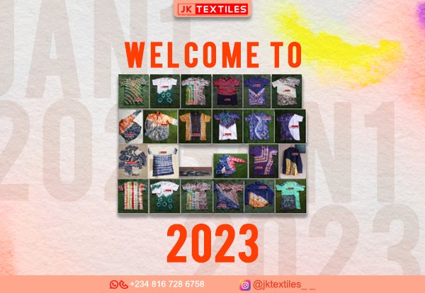 It’s gonna be a ‘God Made a way’ kind of year and I’m excited about it 🎉

✨❤️

*JK Textiles*