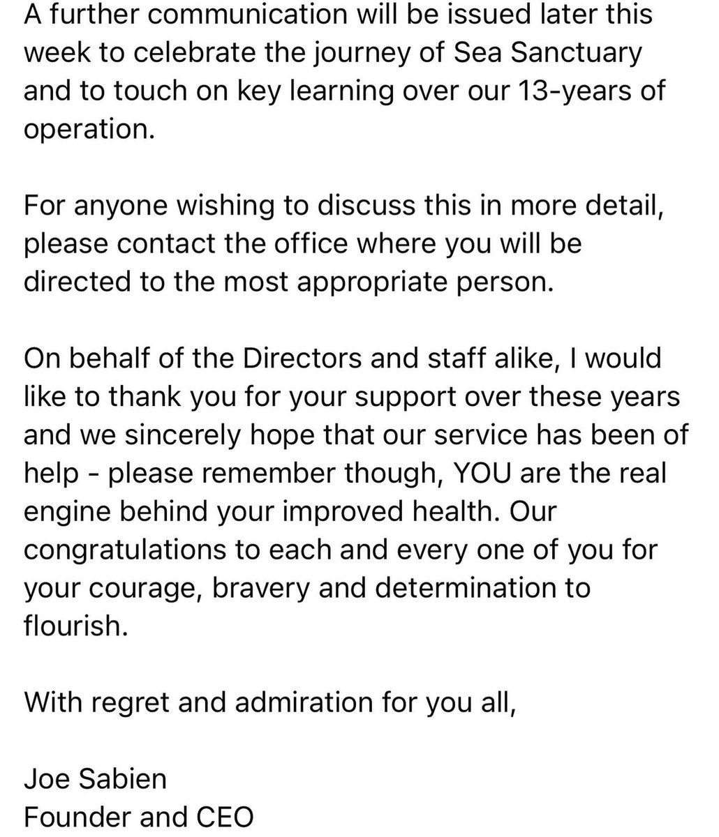 An important message from our CEO and founder Joe Sabien. 💙