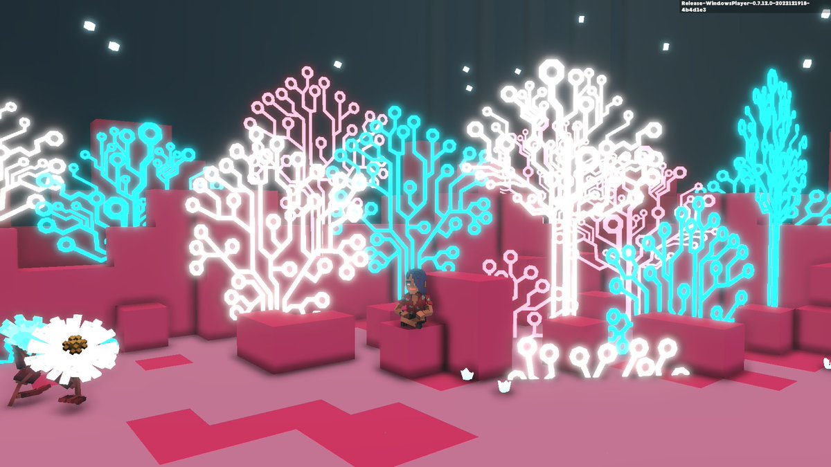 astridpsaputra's tweet photo. @TheSandboxGame I found  the circuit board trees! 🤖🎄 I participated in the #SeasonsGreetingsTSB challenge for a chance to win an NFT! 📸 https://t.co/hgYU0clK7I