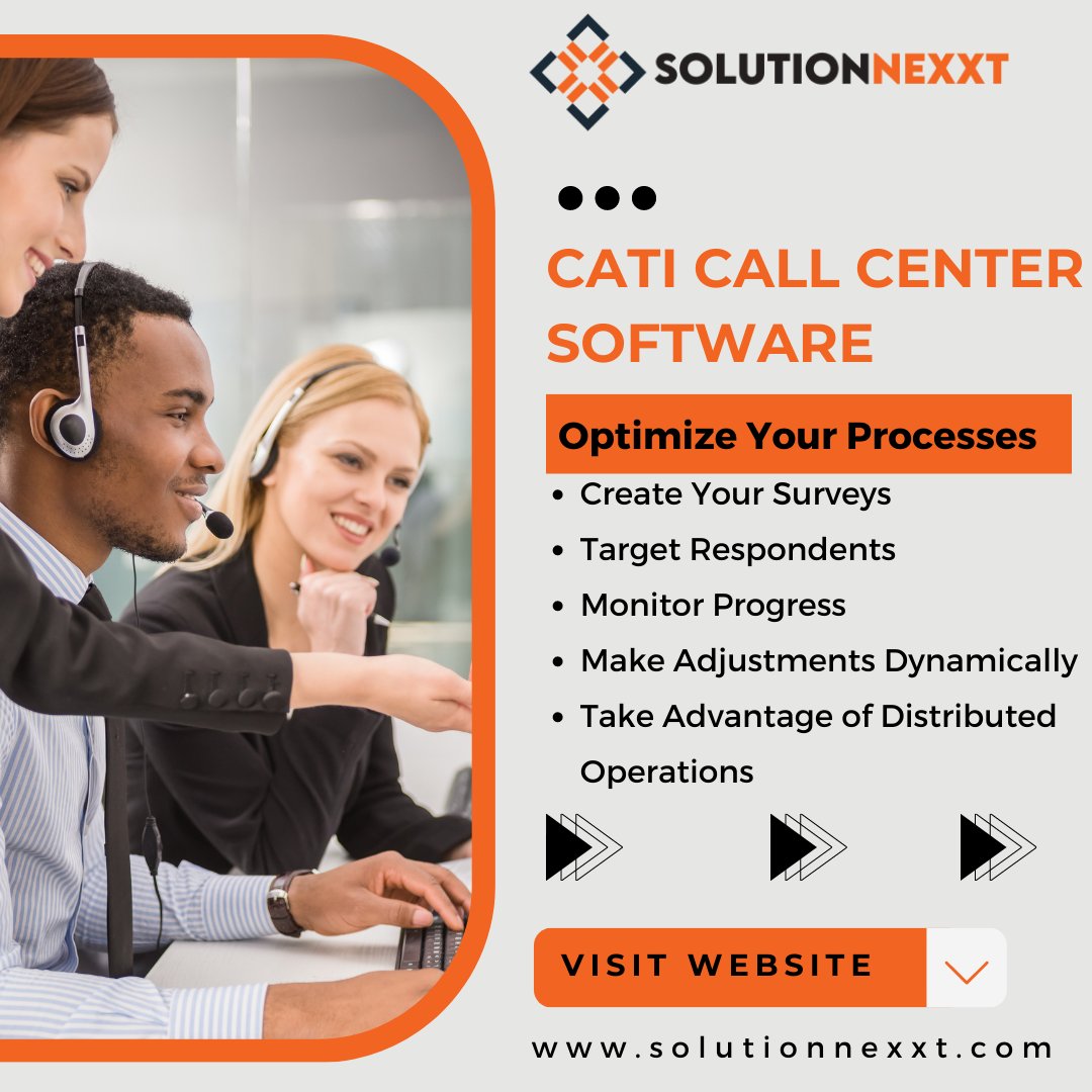 NexxtSolution's tweet image. Using Solution Nexxt Computer Assisted Telephone Interviewing (CATI) and Interactive Voice Response (IVR) software, you can optimize your research call center operations.
More Info:bit.ly/3RrzkHx
#CATIsoftware #marketresearchsurvey 
#marketresearchsoftware