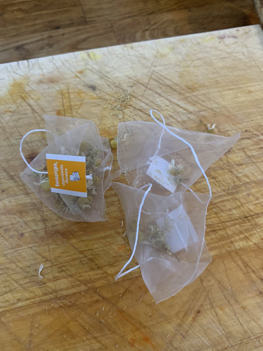 AMG_Creative's tweet photo. @teapigs bit of a manufacturing fault with my box of camomile bags. None of the seams are stuck. All bags split. The complete opposite to the calm I hoped they were gonna give me! https://t.co/IxwTNgD25g