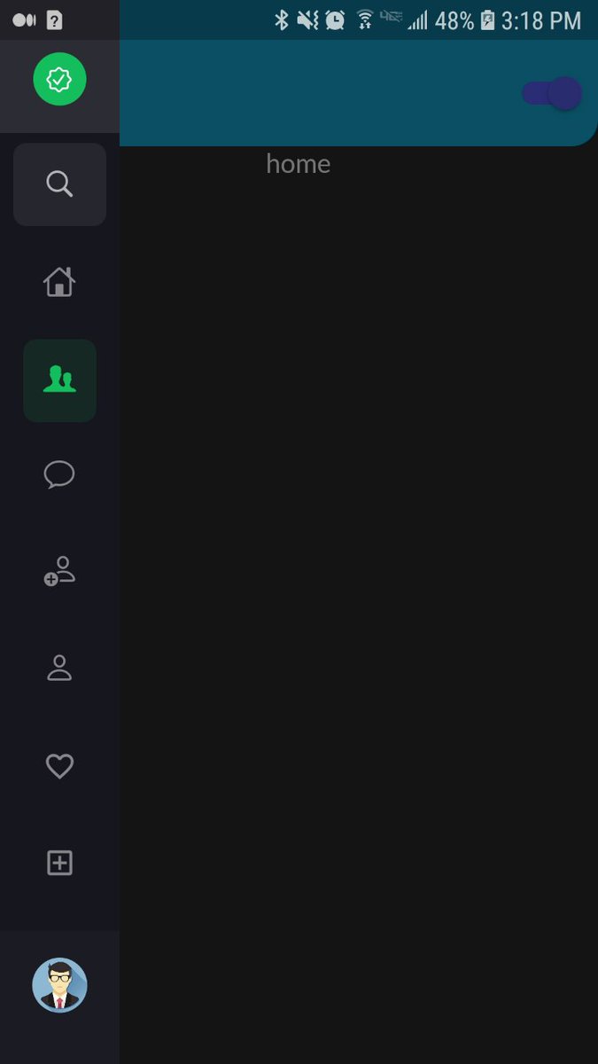 c__Tech's tweet image. #flutter drawer with theme 
#source_code github.com/SADIQ12ALOTMI/…