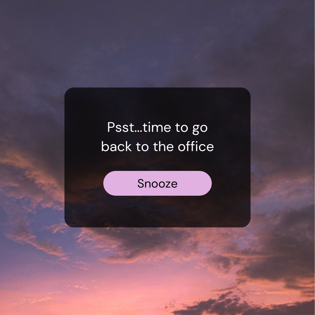 How many of you wanted to hit the snooze button this morning? 

We're back in the office today, recharged and ready to go! 

Always the same goal: To keep on improving for our customers and our partners.

2023 Let's see what you have in store for us...