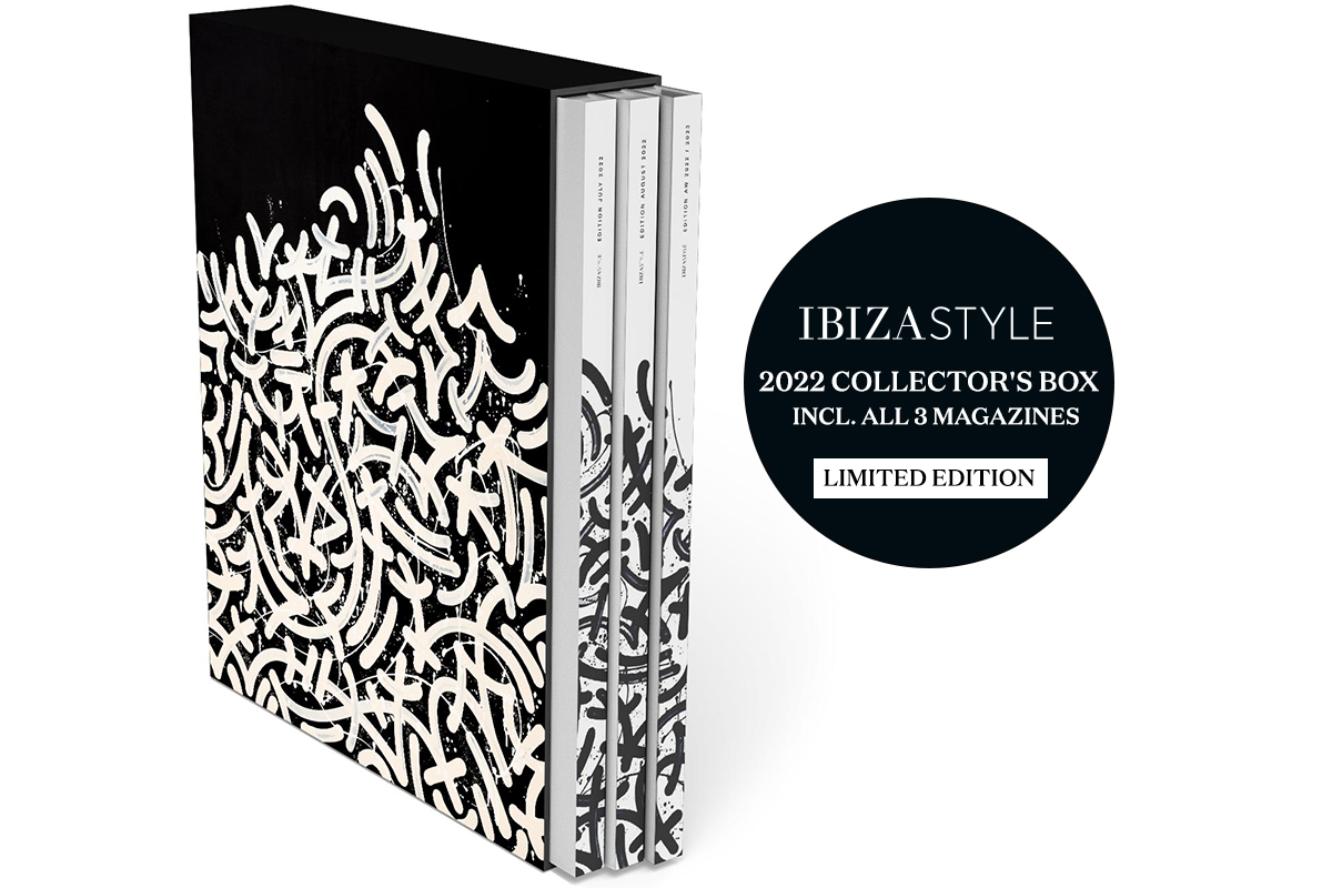 Limited edition collectors box set of Ibiza Style magazines from the season 2022 - eepurl.com/ihvrQb