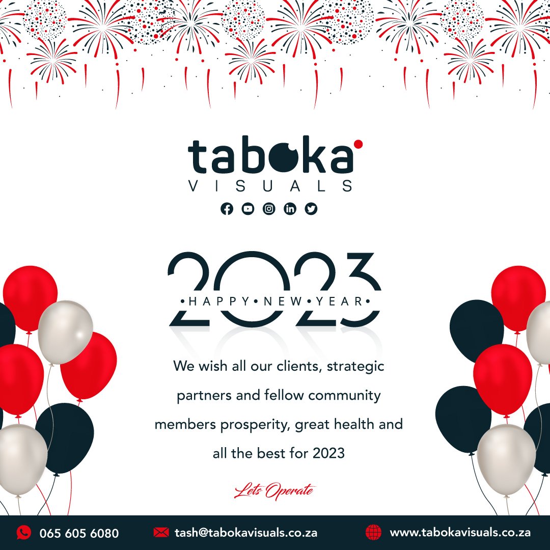 TabokaVisuals's tweet photo. Looking Forward to a productive and prosperous 2023 https://t.co/cpqAvjVjNS