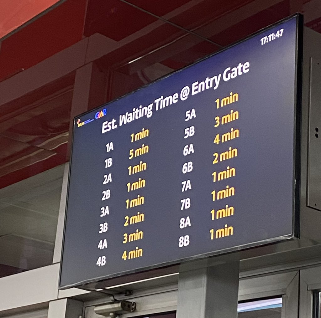 1 min at the entry , 40 seconds at the security check….
Pleasantly super surprised now wondering who’s going to finance the endless cups of coffee/ chai to kill the 3 hours before my flight😅
Great turnaround <a href="/JM_Scindia/">Jyotiraditya M. Scindia</a> 
#Whendidthishapoen #Delhiairport #T3