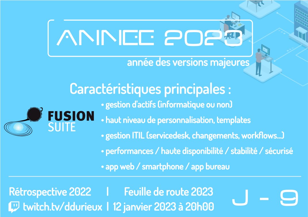 FusionSuite's tweet photo. Notez dans votre agenda ! (J-9)
https://t.co/OwSsqdFtRF
#FusionSuite #FusionInventory https://t.co/tZwrIhuhtF
