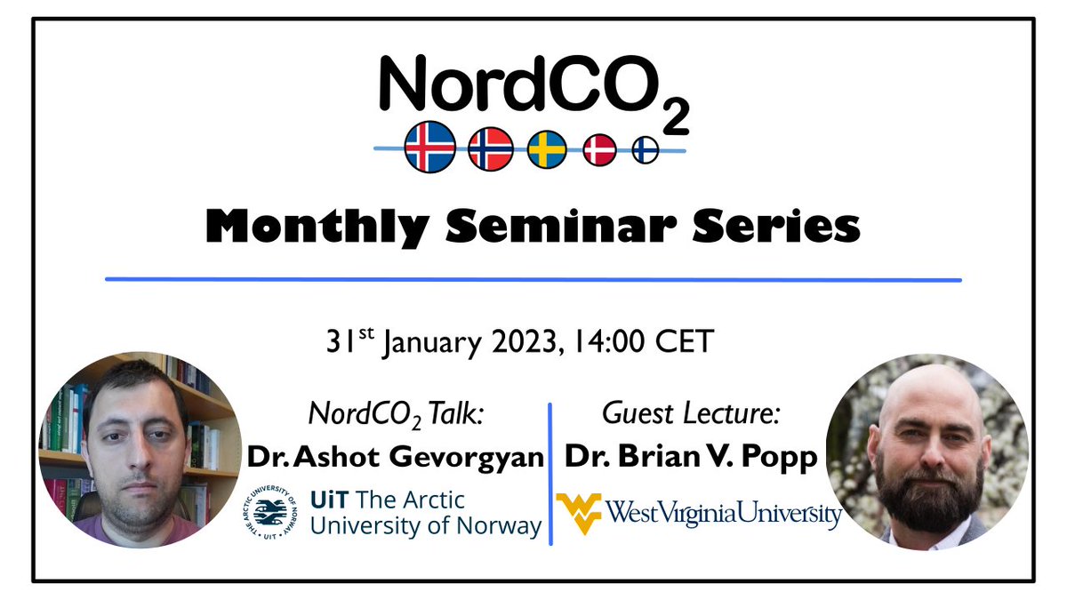 NordCO2's tweet image. 📢Seminar coming up!
The Gevorgyan group from @UiTNorgesarktis is hosting this time, with guest Brian Popp from @WVUChemistry🤩
Details and registration⤵️
site.uit.no/nordco2/activi…