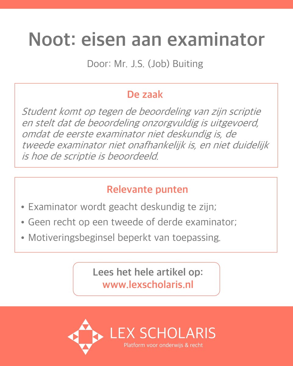 🎉  Blik met ons terug op 2022, het jaar waarin wij begonnen met Lex Scholaris!   Hieronder vindt u een overzicht van onze populairste artikelen. Deze artikelen en al het nieuws over Onderwijs &amp; Recht is open access toegankelijk via buff.ly/3GPSgwH. (1/2)