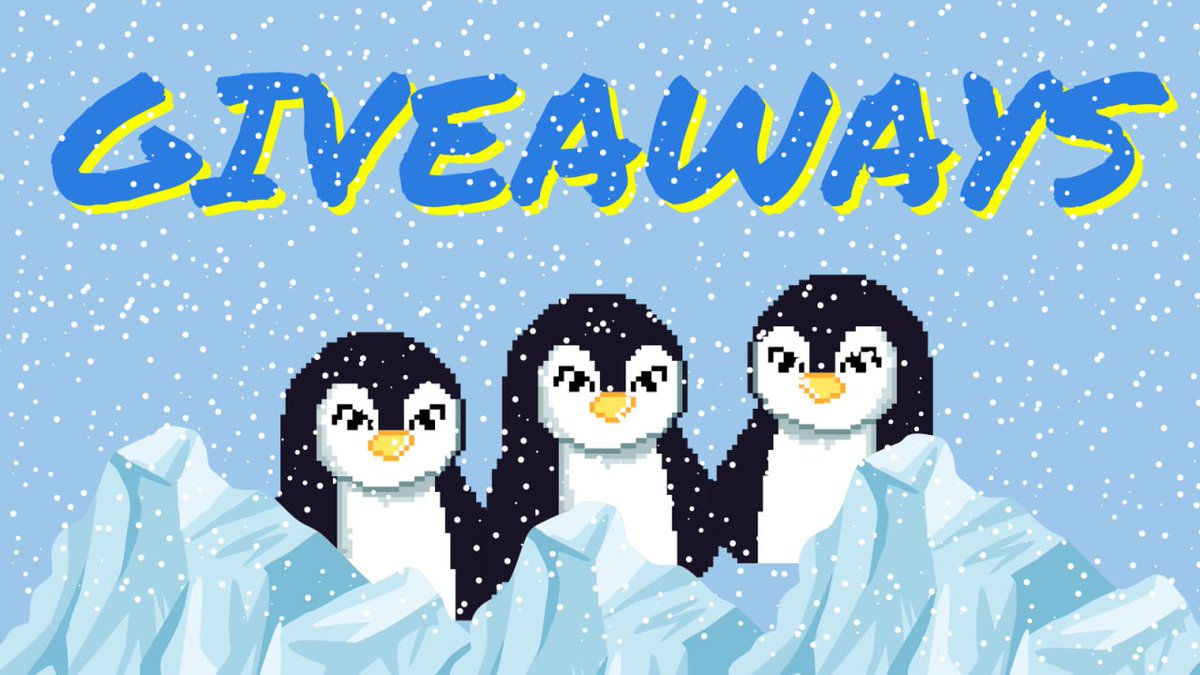 Giveaways (Collaboration)🌱
3 Pidgy Penguins🐧🎉🍻
For 3 Winners🏆🎉 LFG 🔥

🥦 Just Follow <a href="/PidgyPenguins/">PhiNozL🧊</a> &amp; @id_xch
🥦 Like❤ + RT
🥦 Drop XCH address

⏳72 Hours 🏃
#XCH #CHIA #NFT #NFTCommunity #NFTs #Airdrop #NFTGame #NFTGiveaways #Airdrops