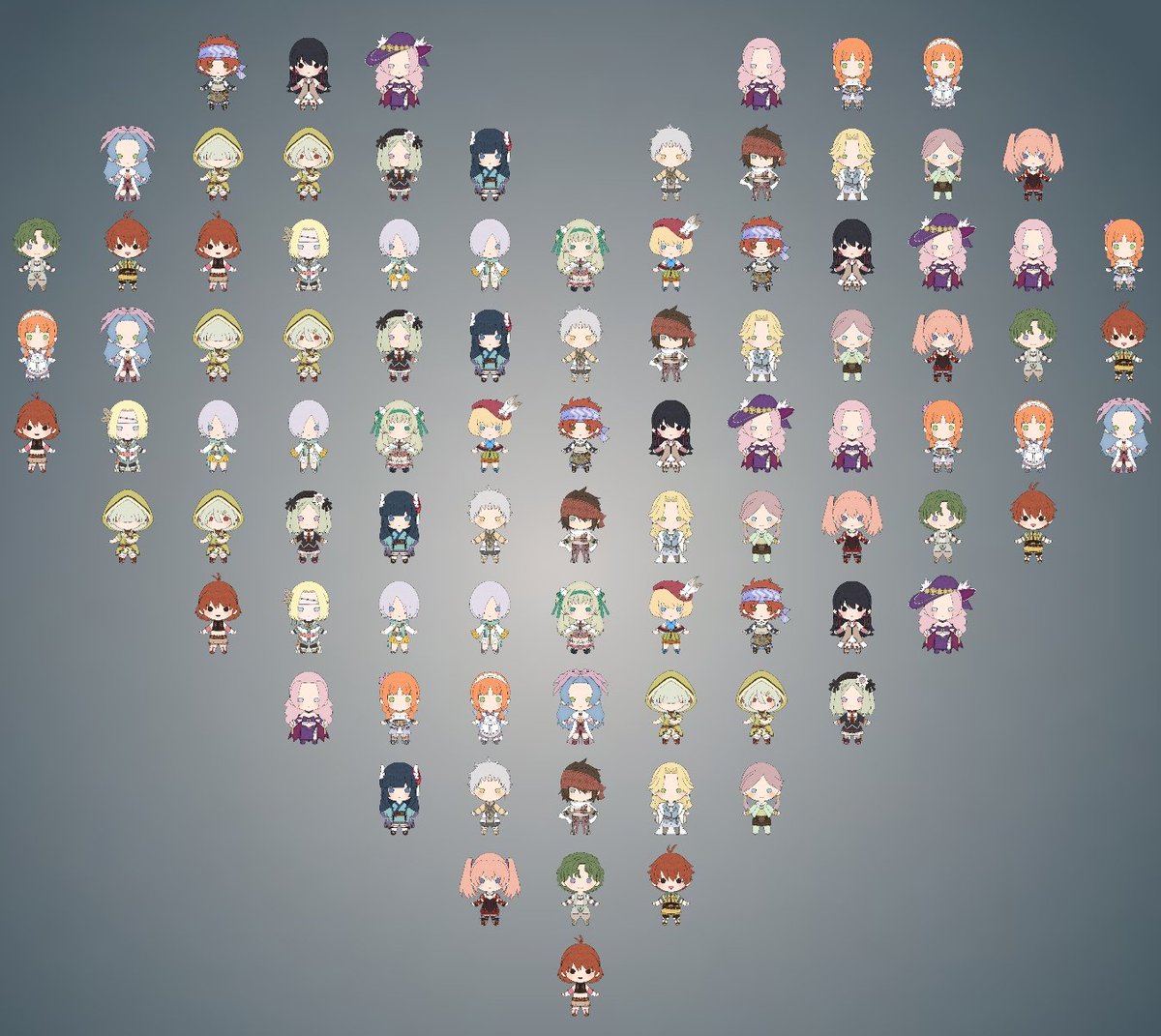 nui_mika's tweet image. 過去絵のコラージュで失礼
#RF2_15周年 おめでとう🎉
#ルーンファクトリー2 #RF2